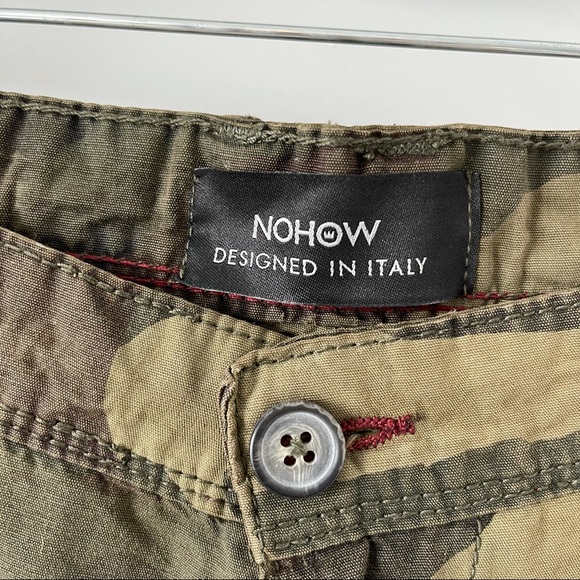 NOHOW CAYO COTTON CARGO IN GREEN CAMO - Picture 4 of 11